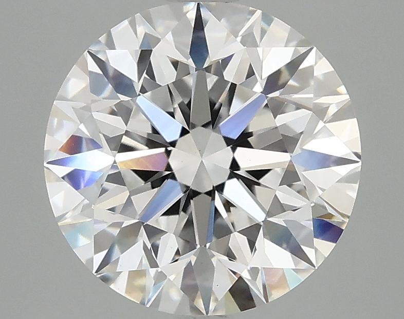 3.06 Carat Round Shaped Excellent Cut VVS2 IGI Certified Lab Grown Diamond