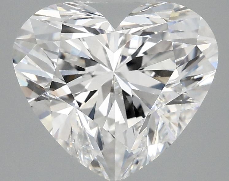 3.05 Carat Heart Shaped Ideal Cut VVS2 IGI Certified Lab Grown Diamond