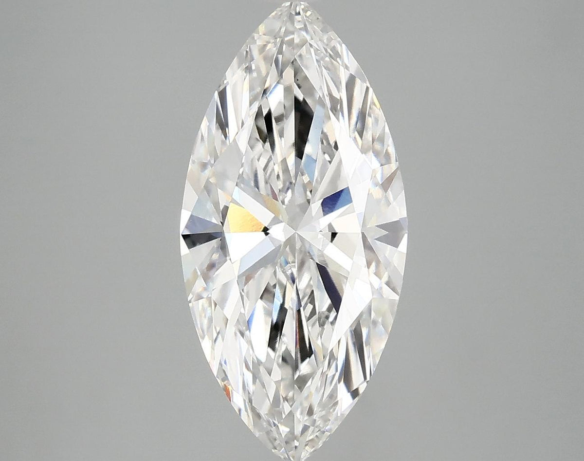 3.07 Carat Marquise Shaped Excellent Cut VS1 IGI Certified Lab Grown Diamond