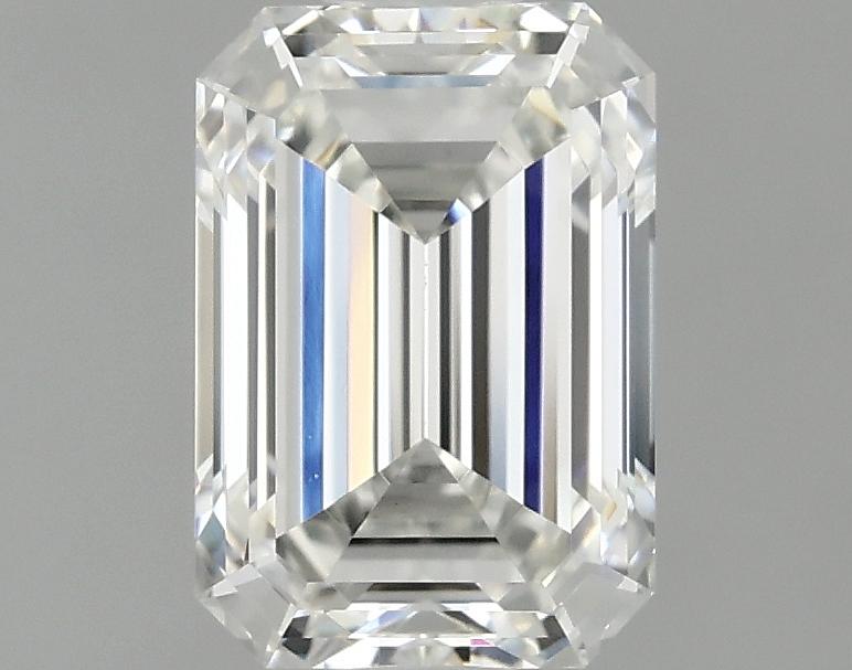 1.05 Carat Emerald Shaped Ideal Cut VVS2 IGI Certified Lab Grown Diamond