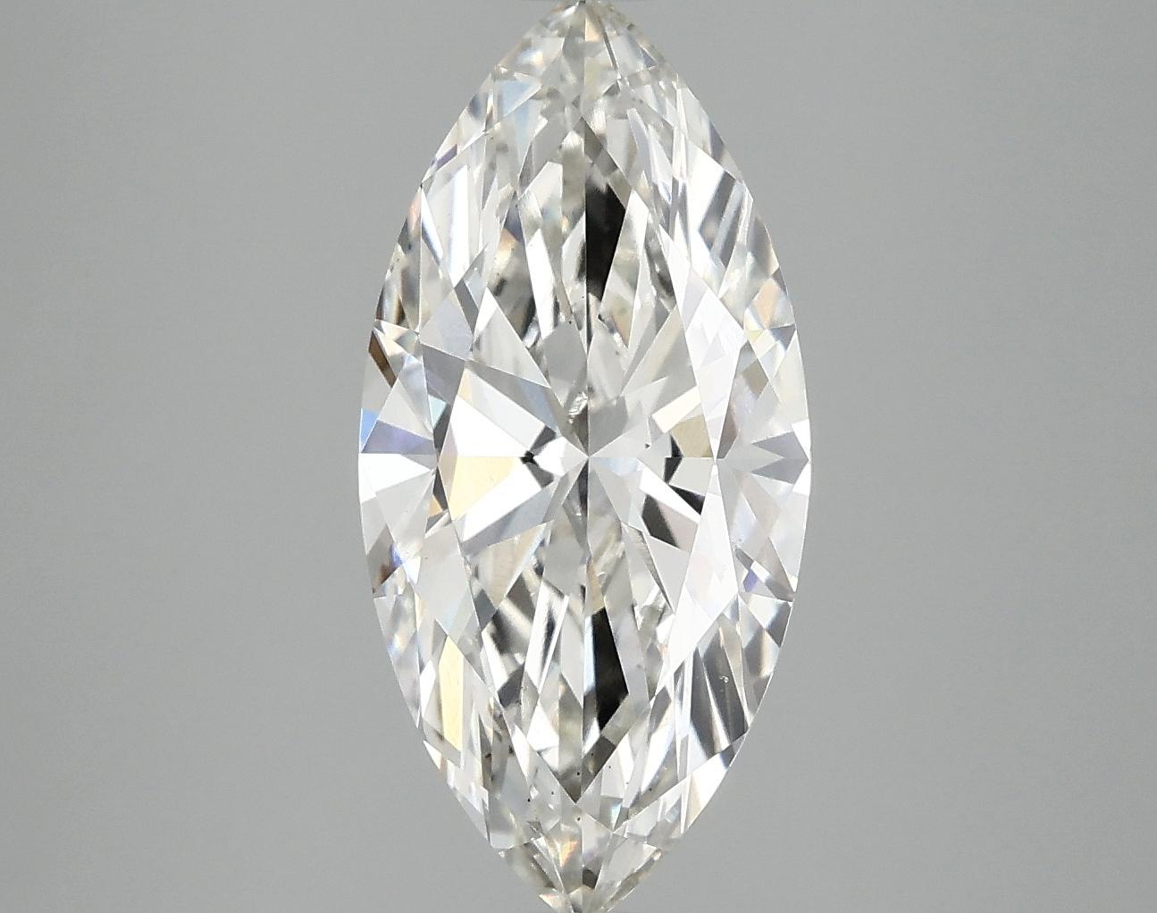 3.02 Carat Marquise Shaped Excellent Cut VS2 IGI Certified Lab Grown Diamond