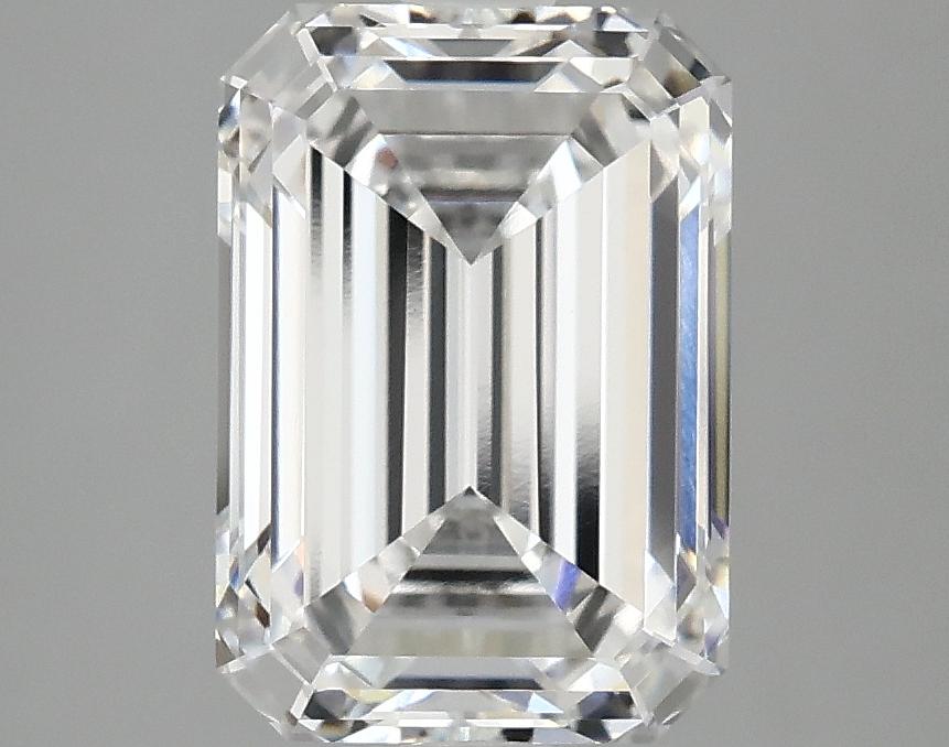 2.95 Carat Emerald Shaped Ideal Cut VVS2 IGI Certified Lab Grown Diamond