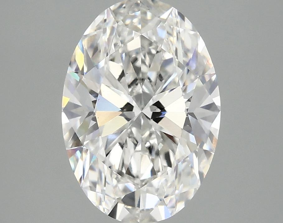 2.5 Carat Oval Shaped Ideal Cut VS2 IGI Certified Lab Grown Diamond