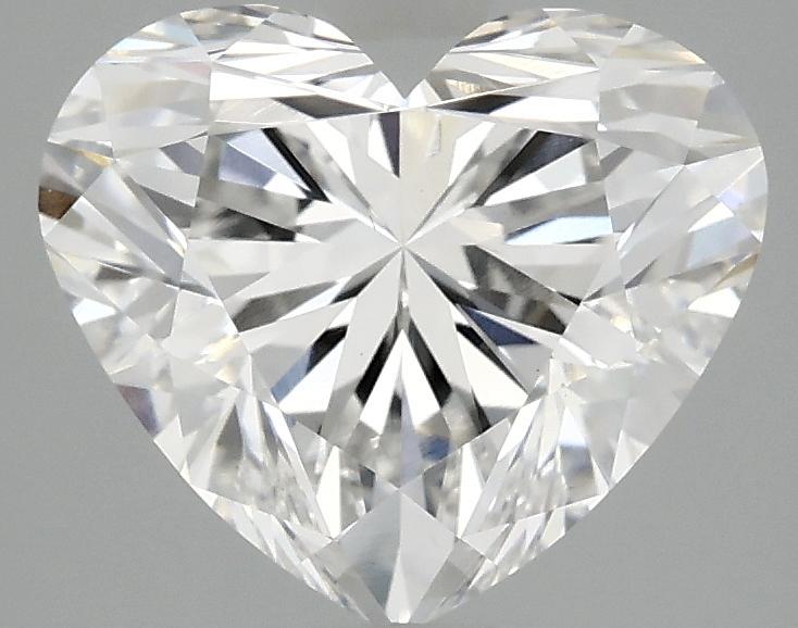 3.07 Carat Heart Shaped Ideal Cut VS1 IGI Certified Lab Grown Diamond