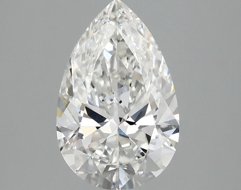 1.9 Carat Pear Shaped Ideal Cut VVS2 IGI Certified Lab Grown Diamond