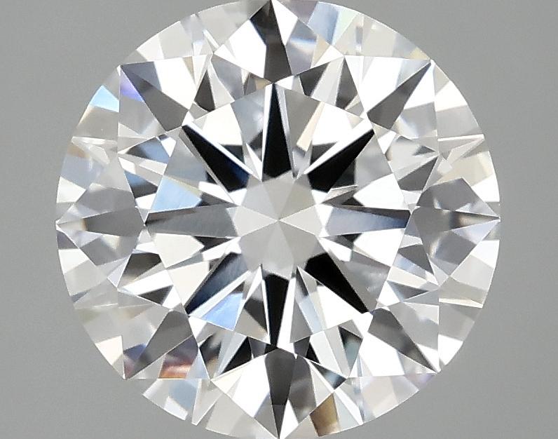 3.03 Carat Round Shaped Ideal Cut VVS2 IGI Certified Lab Grown Diamond