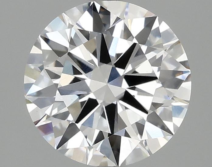 2.05 Carat Round Shaped Excellent Cut VVS2 IGI Certified Lab Grown Diamond