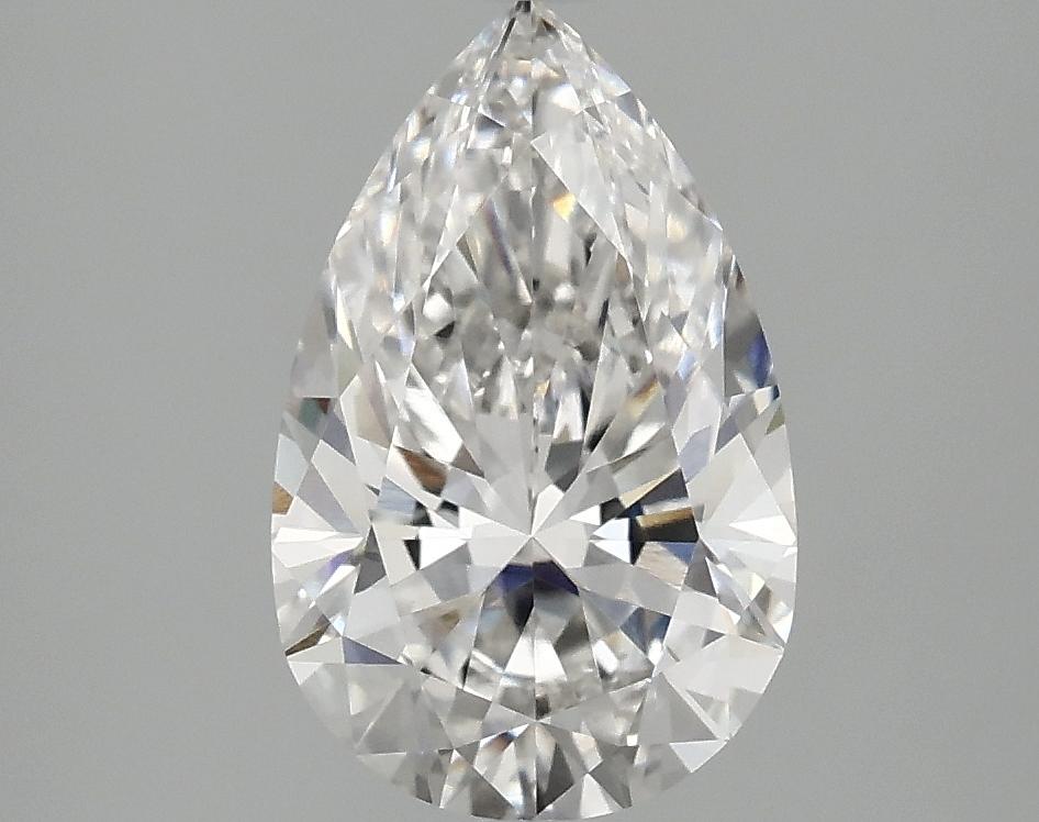 2.06 Carat Pear Shaped Ideal Cut VVS2 IGI Certified Lab Grown Diamond