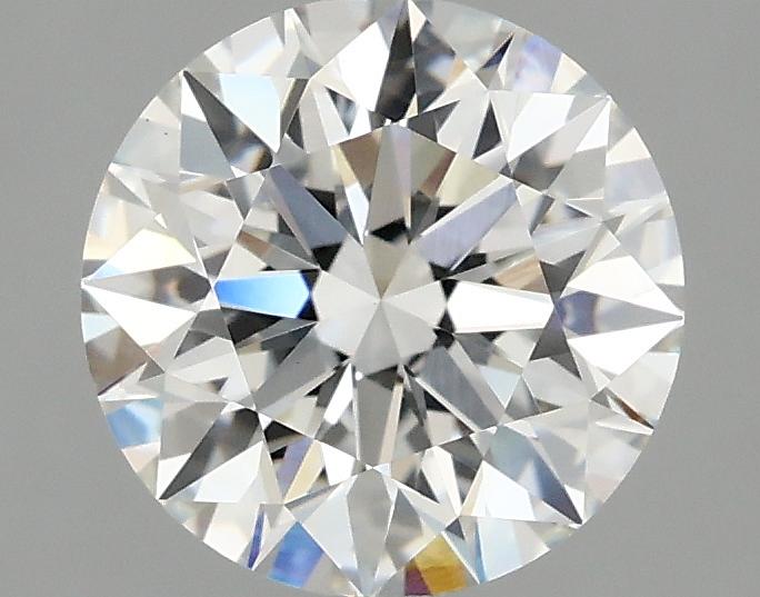 2.08 Carat Round Shaped Ideal Cut VVS2 IGI Certified Lab Grown Diamond