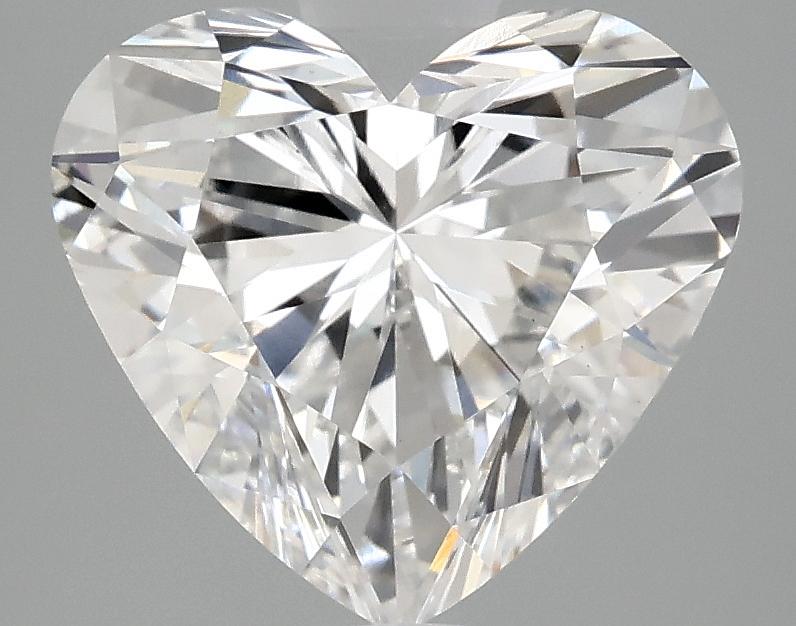 3.08 Carat Heart Shaped Ideal Cut VS1 IGI Certified Lab Grown Diamond