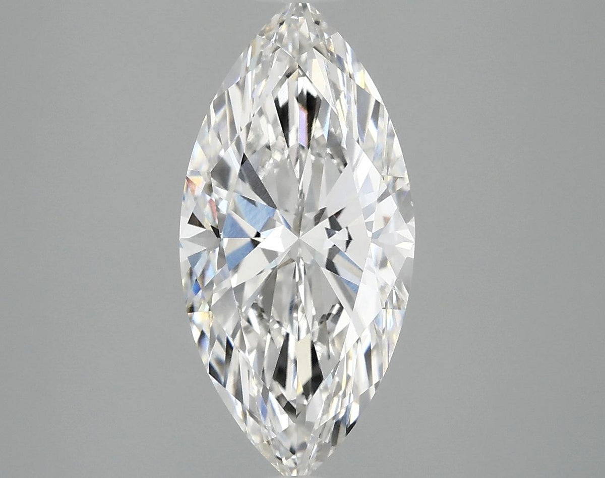 2.45 Carat Marquise Shaped Excellent Cut VS1 IGI Certified Lab Grown Diamond