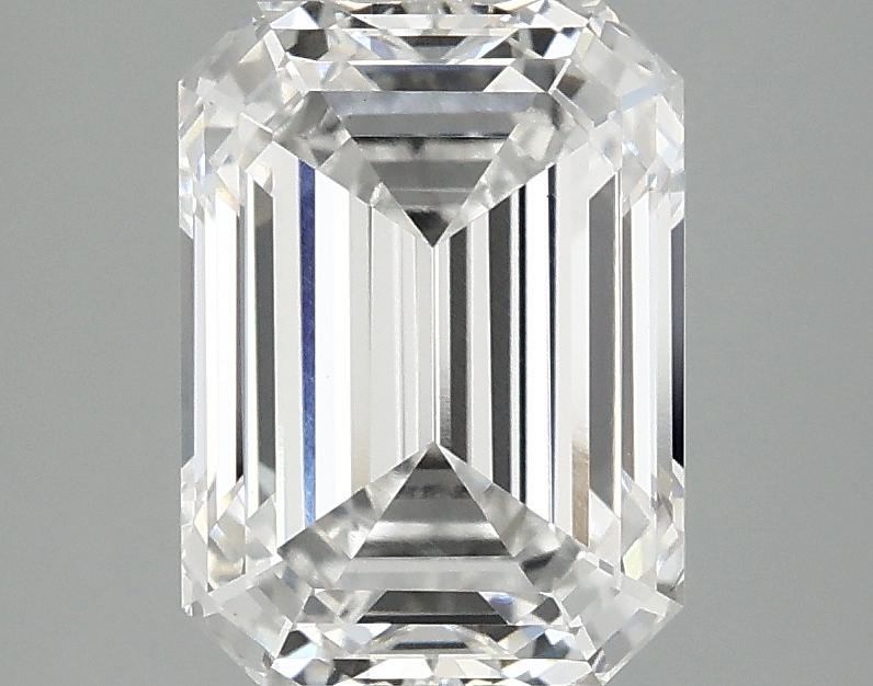 3.03 Carat Emerald Shaped Excellent Cut VS1 IGI Certified Lab Grown Diamond