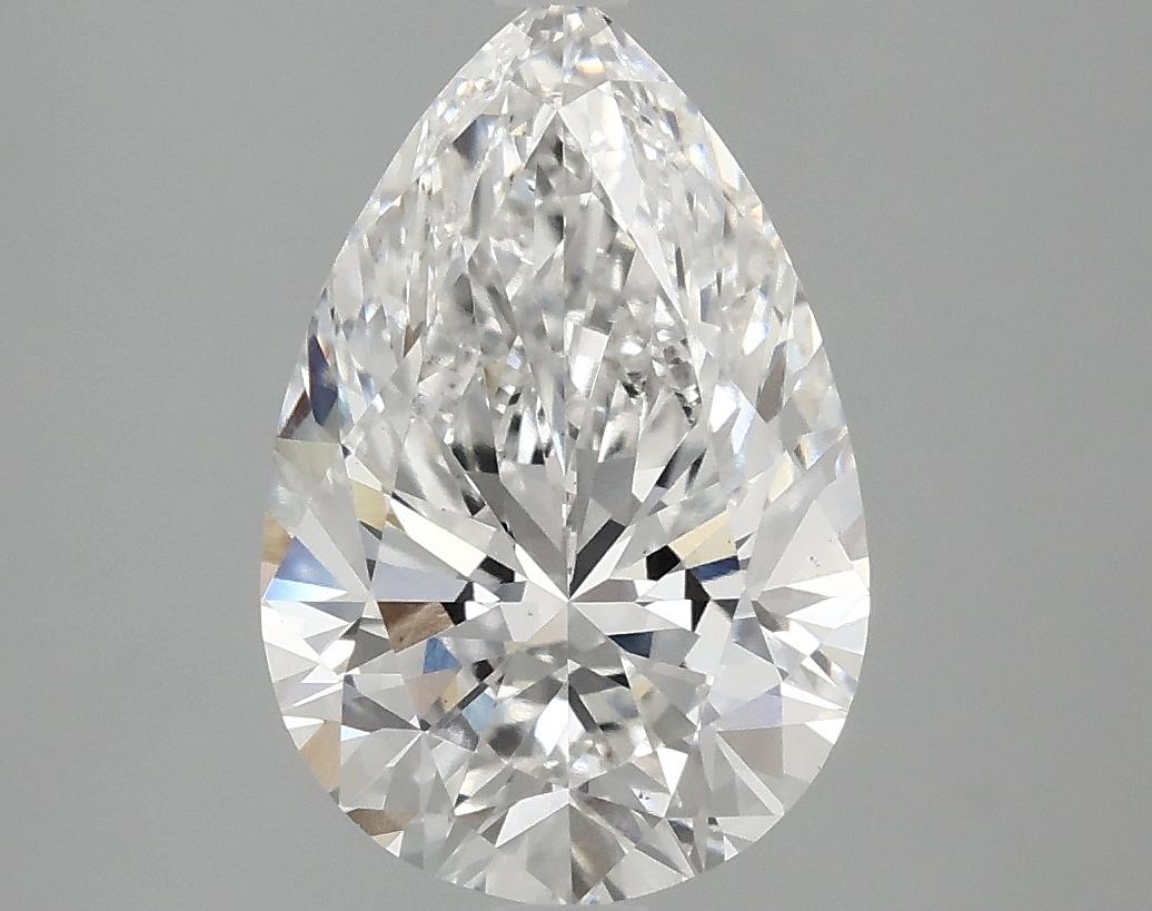 2.53 Carat Pear Shaped Excellent Cut VVS2 IGI Certified Lab Grown Diamond