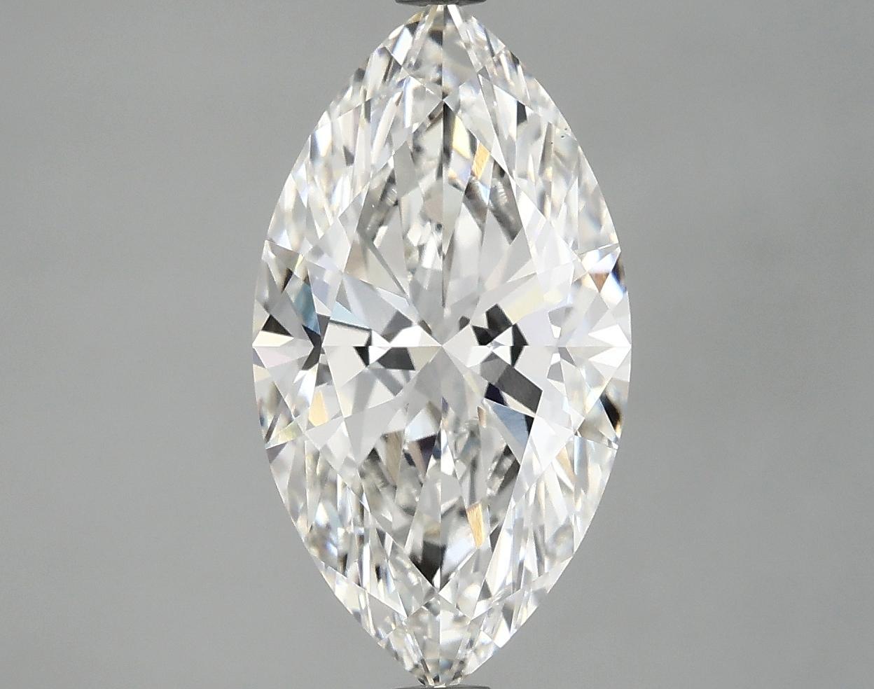3.53 Carat Marquise Shaped Excellent Cut VS1 IGI Certified Lab Grown Diamond