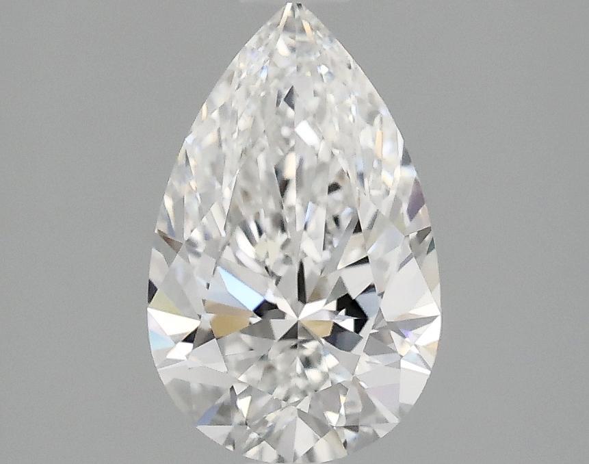 1.49 Carat Pear Shaped Ideal Cut VVS2 IGI Certified Lab Grown Diamond