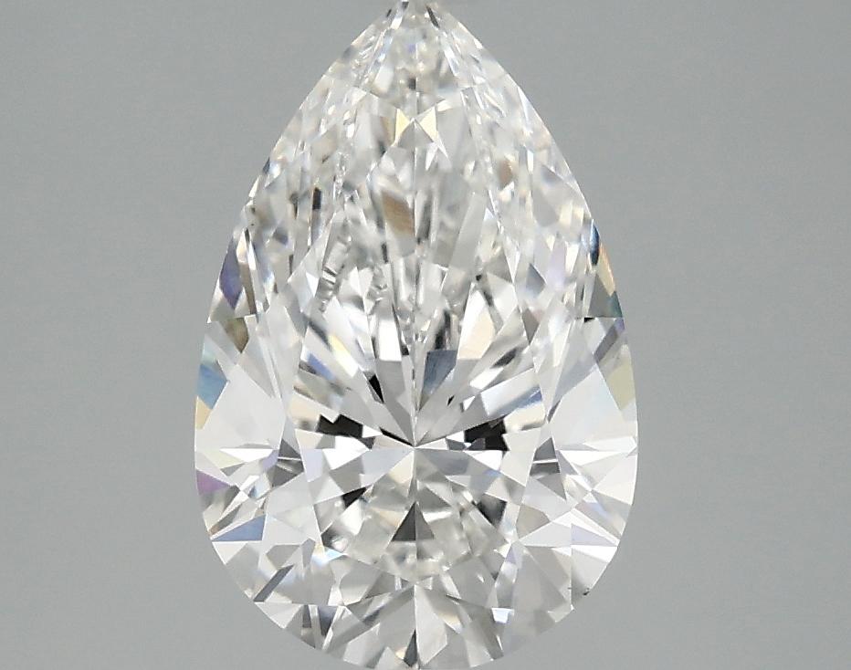 2.01 Carat Pear Shaped Ideal Cut VS1 IGI Certified Lab Grown Diamond