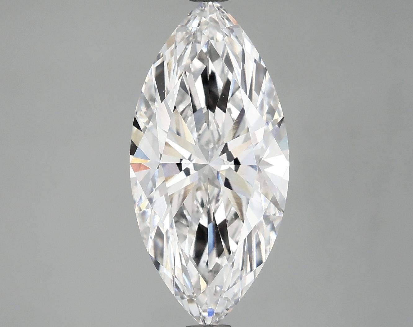 3.09 Carat Marquise Shaped Excellent Cut VS1 IGI Certified Lab Grown Diamond