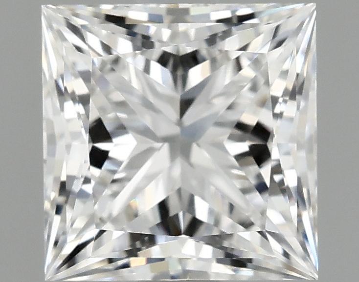 1.57 Carat Princess Shaped Ideal Cut VVS2 IGI Certified Lab Grown Diamond