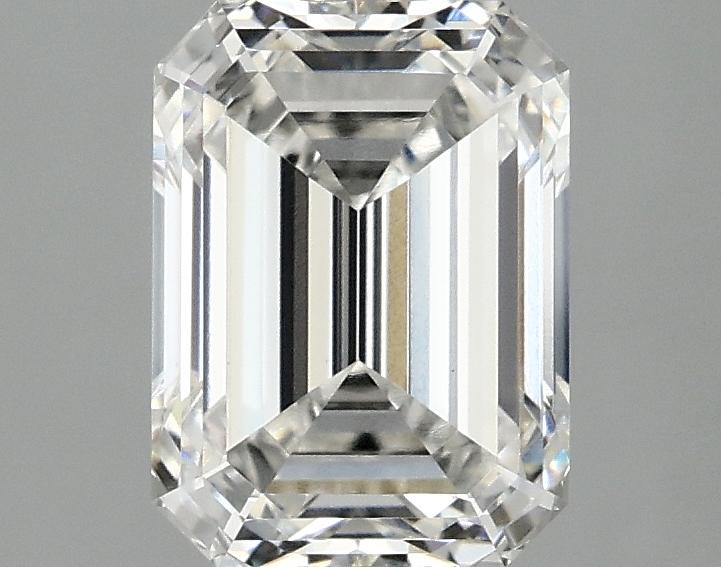 2.06 Carat Emerald Shaped Excellent Cut VVS2 IGI Certified Lab Grown Diamond