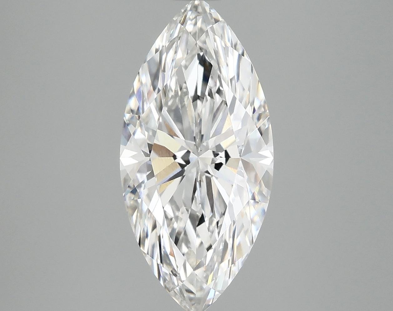 3.02 Carat Marquise Shaped Excellent Cut VS1 IGI Certified Lab Grown Diamond