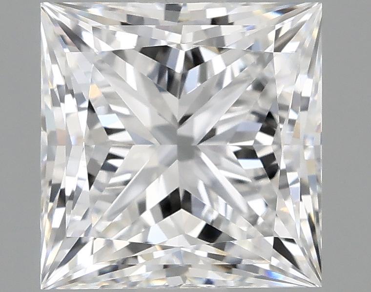 1.77 Carat Princess Shaped Ideal Cut VVS2 IGI Certified Lab Grown Diamond