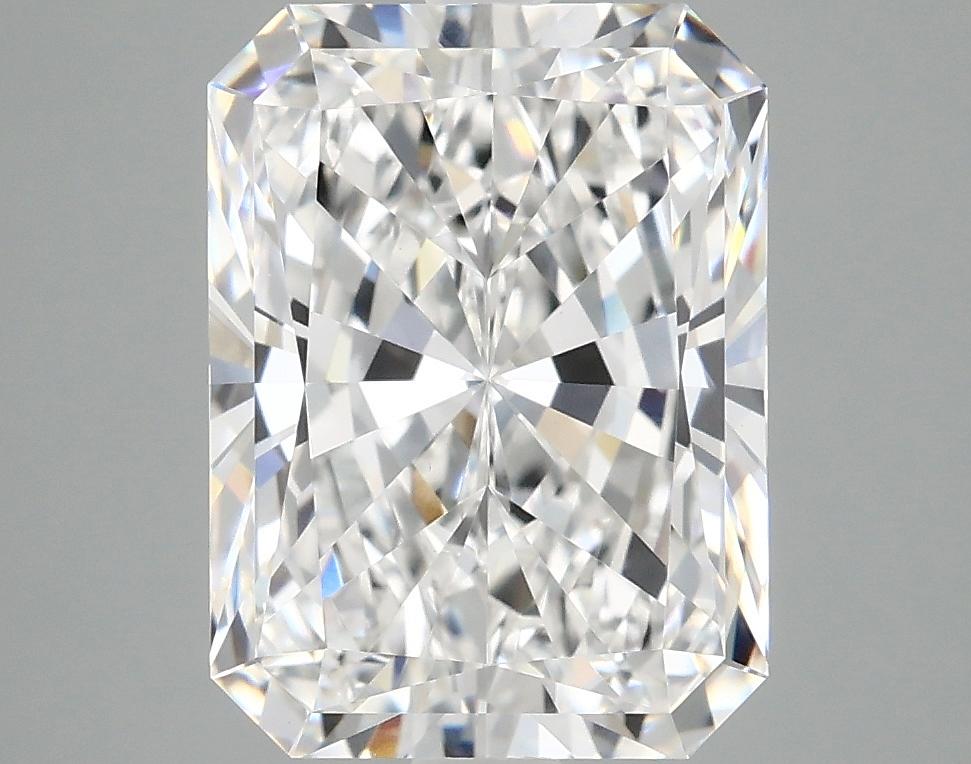 4.17 Carat Radiant Shaped Excellent Cut VVS2 IGI Certified Lab Grown Diamond