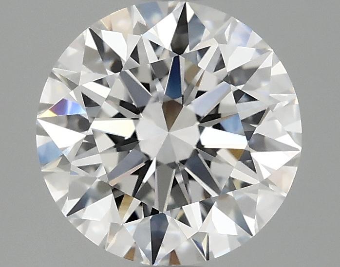 2.08 Carat Round Shaped Excellent Cut VVS2 IGI Certified Lab Grown Diamond