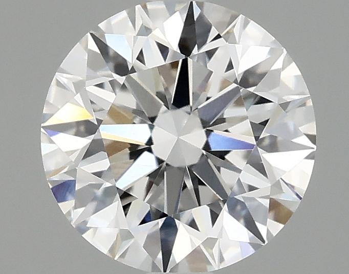 2.03 Carat Round Shaped Excellent Cut VVS2 IGI Certified Lab Grown Diamond