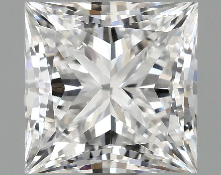 1.51 Carat Princess Shaped Ideal Cut SI1 IGI Certified Lab Grown Diamond