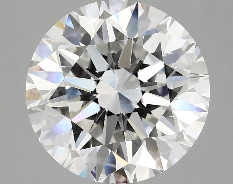 3.08 Carat Round Shaped Excellent Cut VS1 IGI Certified Lab Grown Diamond