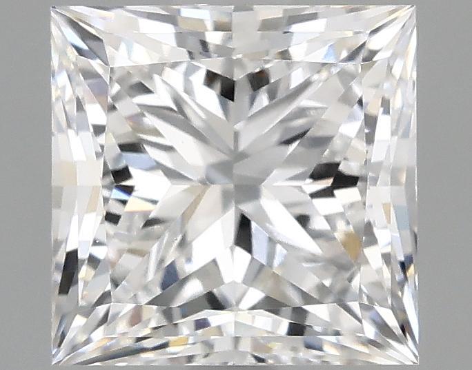 1.98 Carat Princess Shaped Ideal Cut VVS2 IGI Certified Lab Grown Diamond