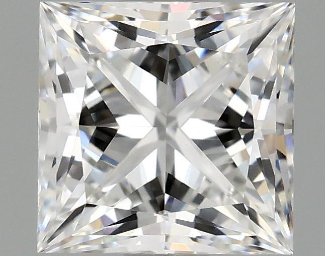 1.06 Carat Princess Shaped Ideal Cut VVS2 IGI Certified Lab Grown Diamond