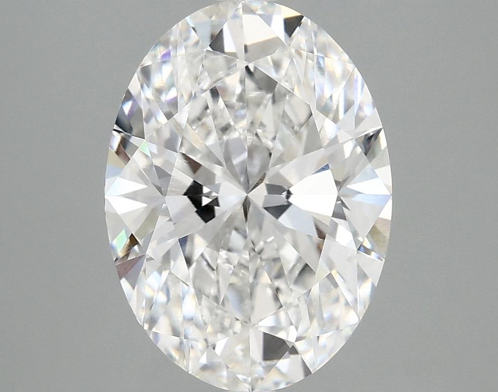 3.09 Carat Oval Shaped Excellent Cut VVS2 IGI Certified Lab Grown Diamond