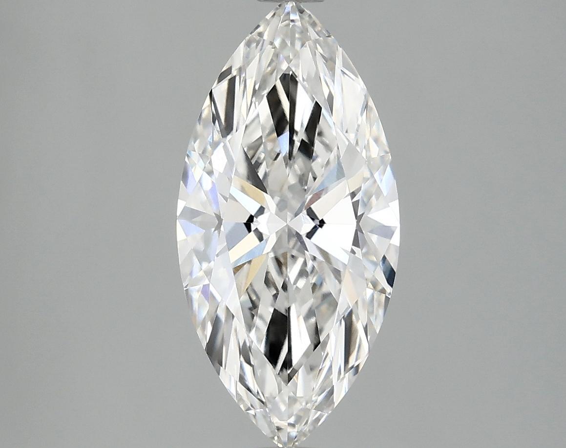 2.1 Carat Marquise Shaped Ideal Cut VVS1 IGI Certified Lab Grown Diamond