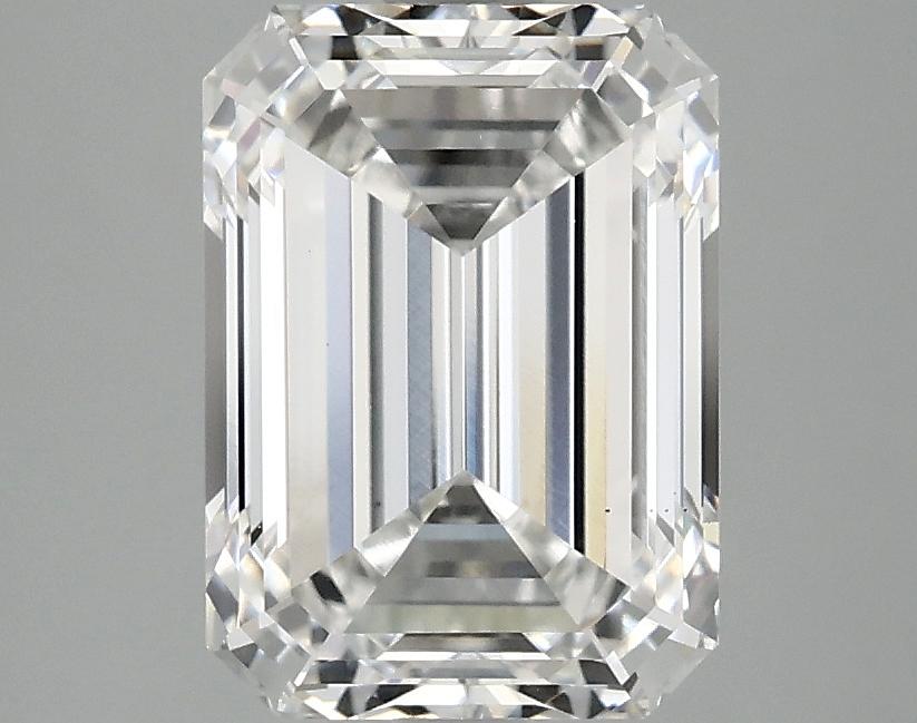 2.97 Carat Emerald Shaped Excellent Cut VS1 IGI Certified Lab Grown Diamond