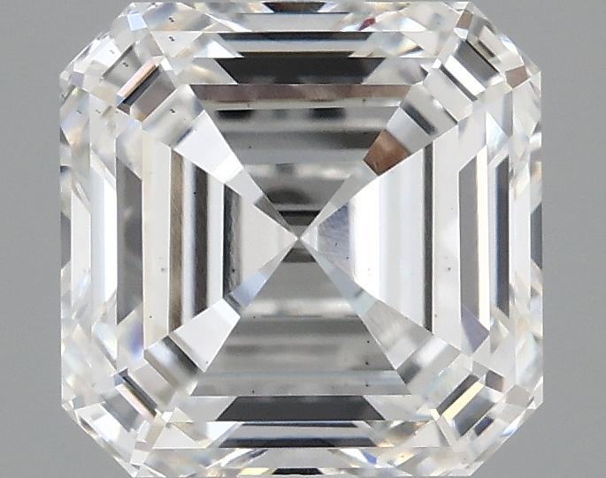 2.07 Carat Asscher Shaped Ideal Cut VS2 IGI Certified Lab Grown Diamond