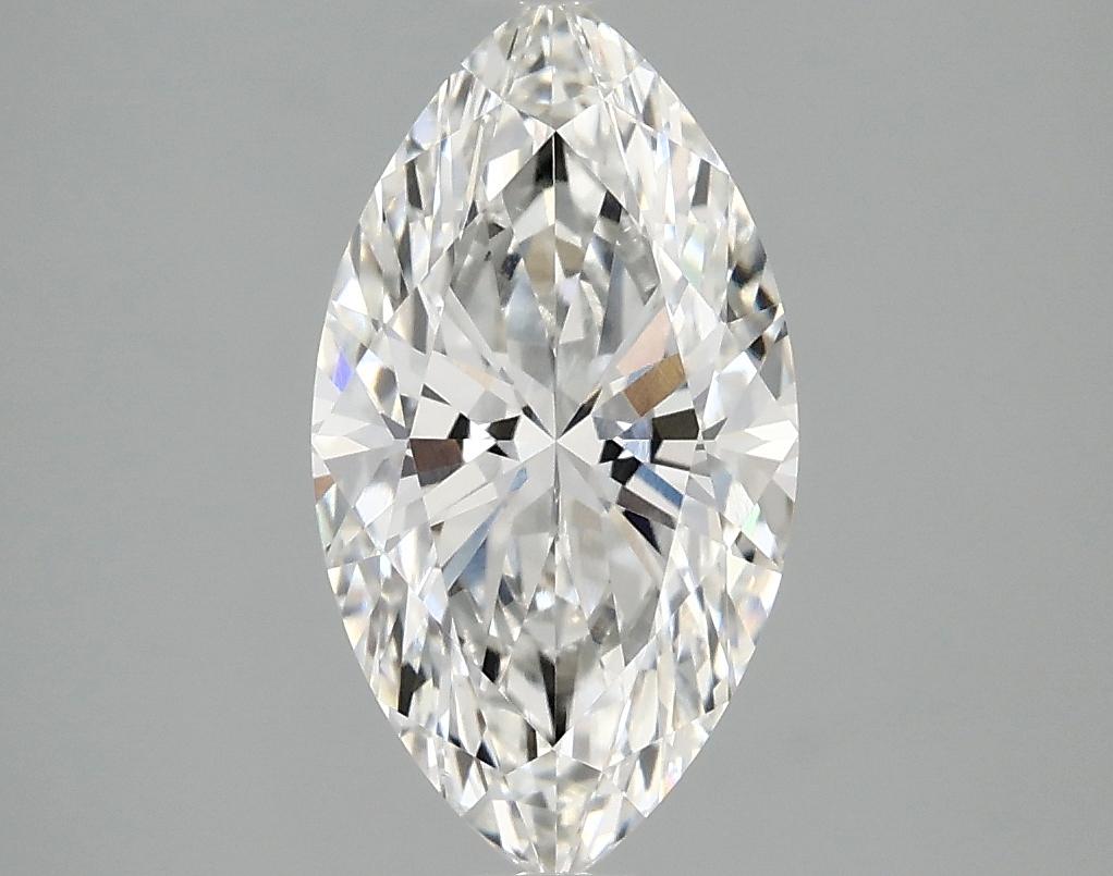 2.05 Carat Marquise Shaped Excellent Cut VVS2 IGI Certified Lab Grown Diamond