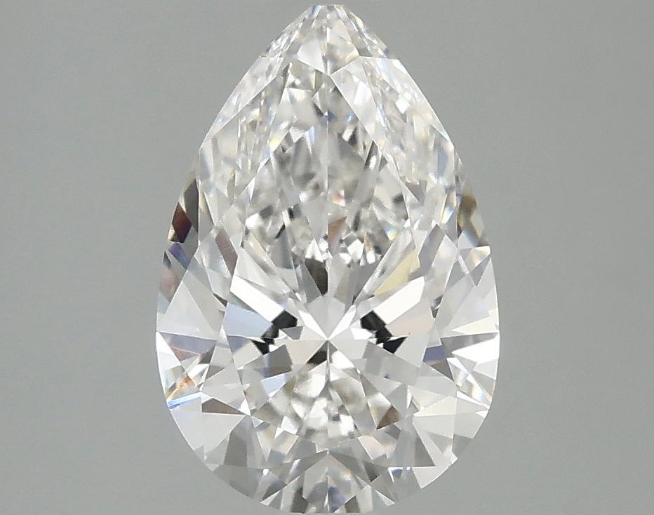 2.07 Carat Pear Shaped Excellent Cut VVS2 IGI Certified Lab Grown Diamond