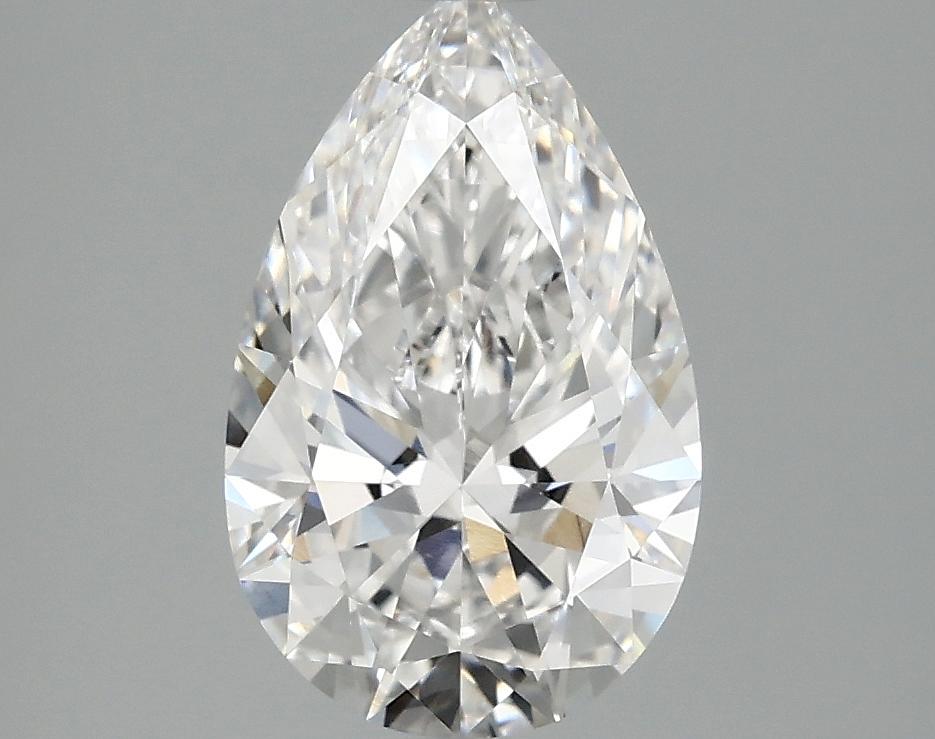 2.05 Carat Pear Shaped Ideal Cut VVS2 IGI Certified Lab Grown Diamond