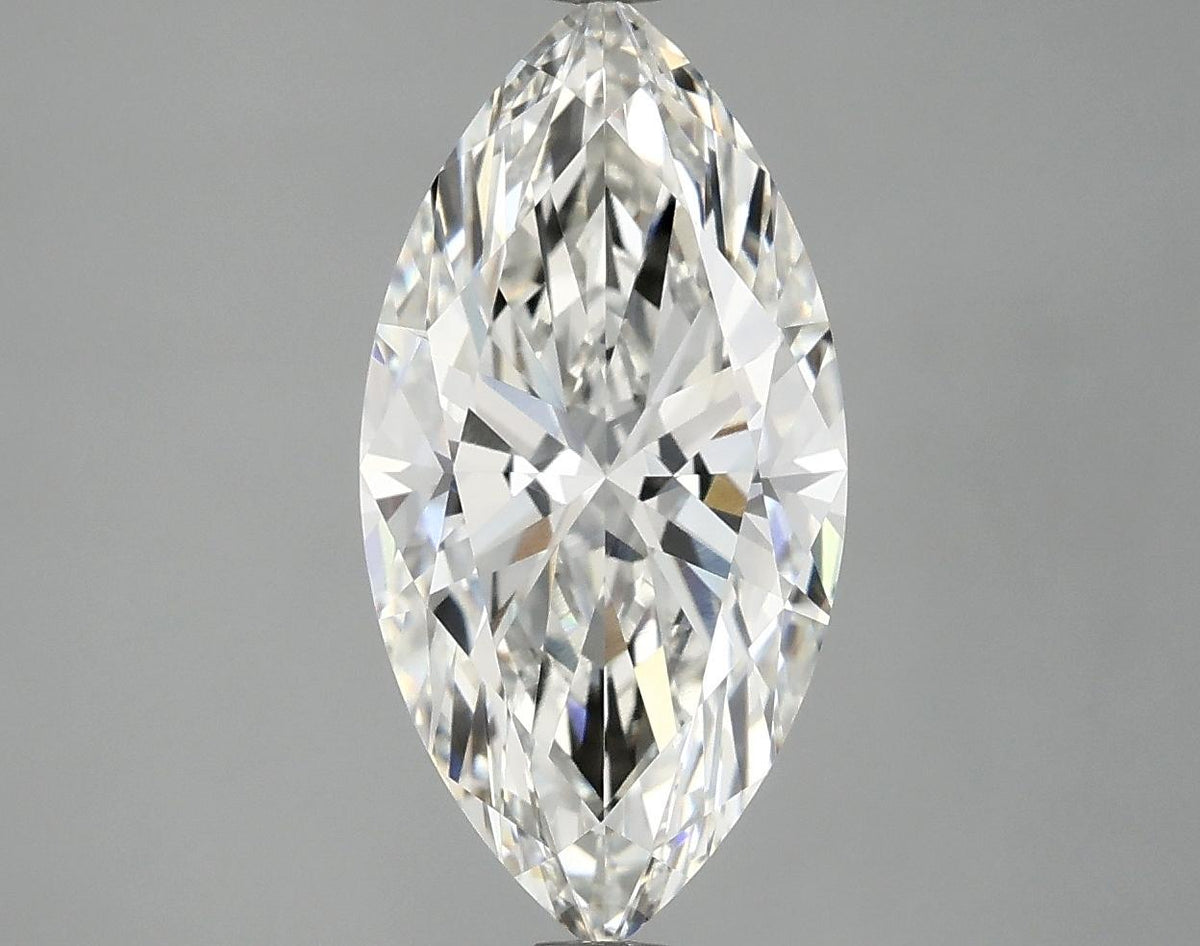 3.05 Carat Marquise Shaped Ideal Cut VVS1 IGI Certified Lab Grown Diamond
