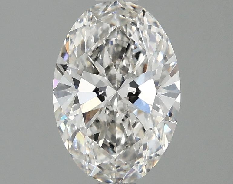 1.25 Carat Oval Shaped Ideal Cut VVS2 IGI Certified Lab Grown Diamond