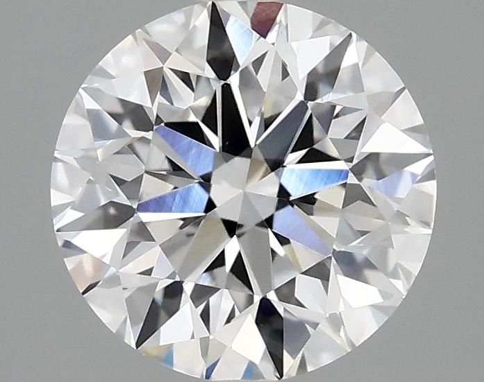 2.03 Carat Round Shaped Excellent Cut VVS2 IGI Certified Lab Grown Diamond