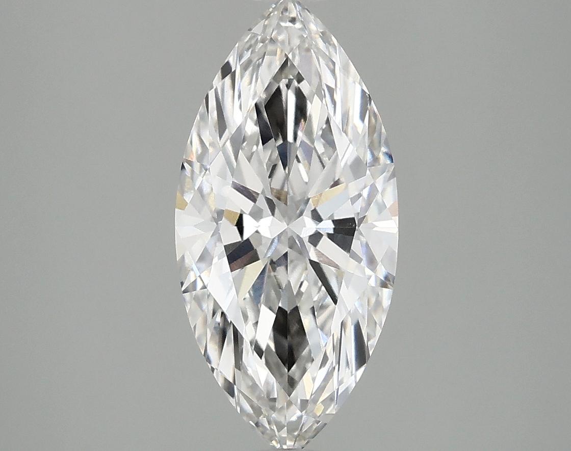 2.05 Carat Marquise Shaped Excellent Cut VVS2 IGI Certified Lab Grown Diamond