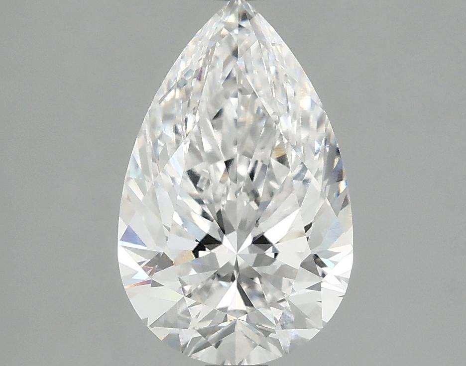 2.03 Carat Pear Shaped Ideal Cut VVS2 IGI Certified Lab Grown Diamond