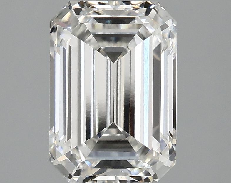 2.5 Carat Emerald Shaped Ideal Cut VS1 IGI Certified Lab Grown Diamond