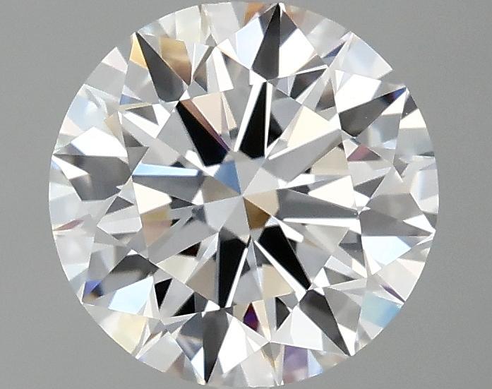2.08 Carat Round Shaped Ideal Cut VVS2 IGI Certified Lab Grown Diamond