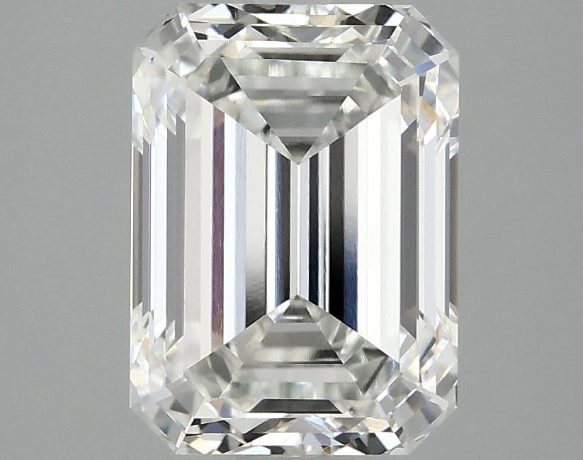 2.87 Carat Emerald Shaped Excellent Cut VVS2 IGI Certified Lab Grown Diamond
