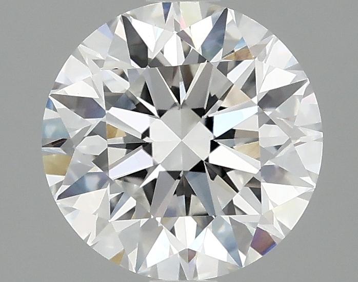 2.09 Carat Round Shaped Excellent Cut VVS2 IGI Certified Lab Grown Diamond
