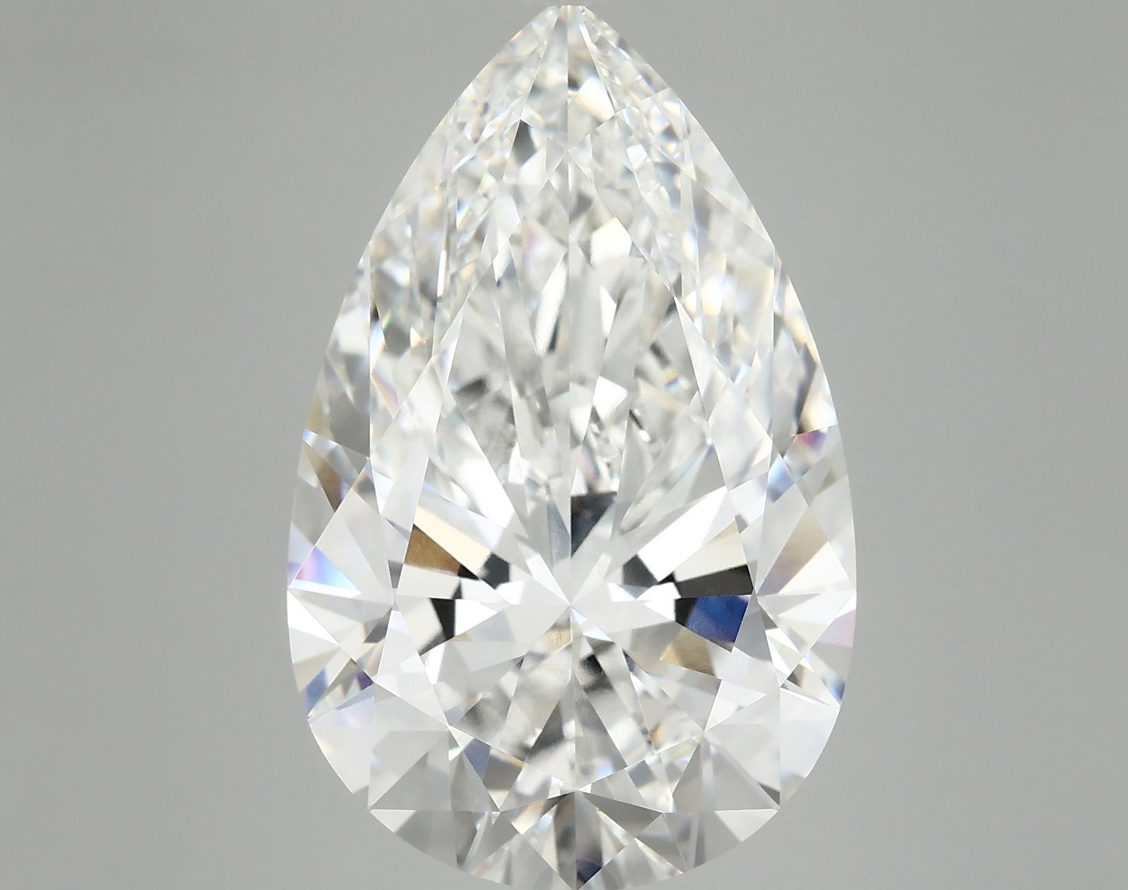 10.59 Carat Pear Shaped Ideal Cut VVS2 IGI Certified Lab Grown Diamond