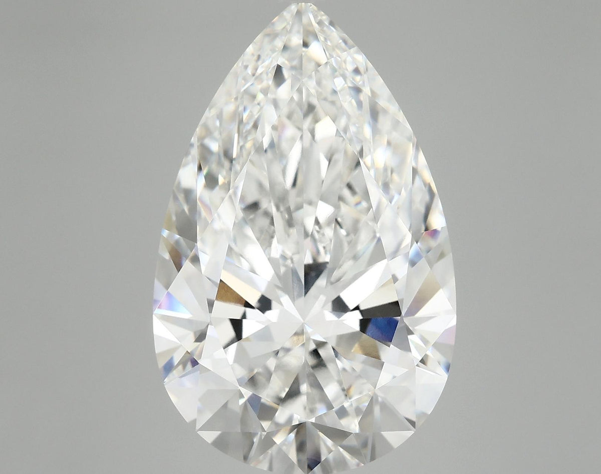 10.59 Carat Pear Shaped Ideal Cut VVS2 IGI Certified Lab Grown Diamond